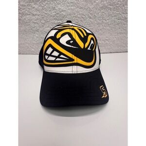 The Game NFL Hat Cap Adjustable‎ Black White Yellow Angry Mascot Football Fan